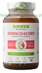 Witamina D3 + K2MK7 Forte Biowen 60 kapsułek