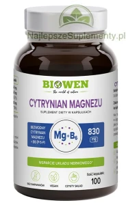 Cytrynian Magnezu Mg+ B6 